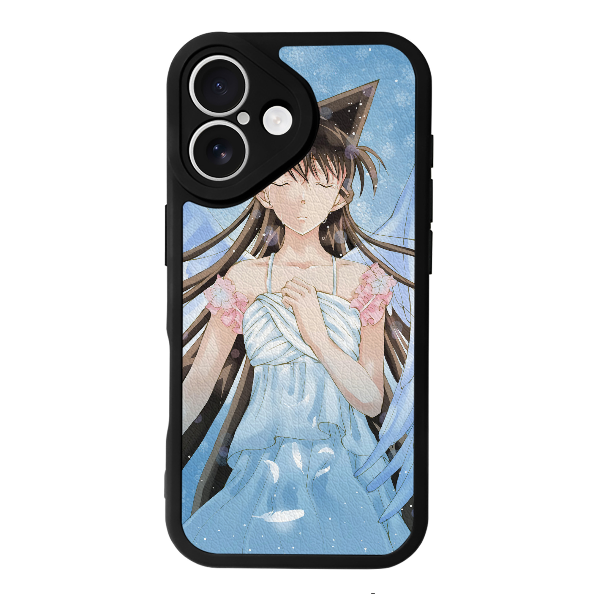 （画像用） 名探偵コナン Detective Conan 【iPhone 16シリーズ対応】シリコンスマホケース（レザー調） 材質：シリコン